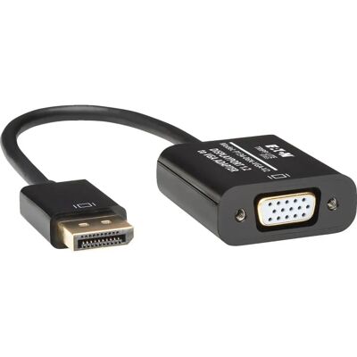 Adattatore attivo DisplayPort a VGA Tripp Lite P134-06N-VGA-V2 - 15 cm Nero Adattatore attivo DisplayPort a VGA Tripp Lite P134-06N-VGA-V2 - 15 cm Nero