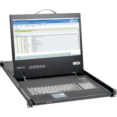 Tripp Lite 19-Zoll Rack-Konsole - DVI VGA LCD 1080p - TAA Konform Tripp Lite 19-Zoll Rack-Konsole - DVI VGA LCD 1080p - TAA Konform