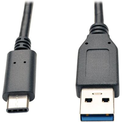 Câble USB-C à USB-A Eaton - 10 Gbps - 0.91 m - Noir - Publicité Câble USB-C à USB-A Eaton - 10 Gbps - 0.91 m - Noir - Publicité