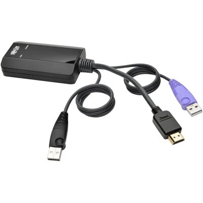 Eaton Tripp Lite Serie B055-001-UHD KVM-Kabel - Schwarz, Lila Eaton Tripp Lite Serie B055-001-UHD KVM-Kabel - Schwarz, Lila