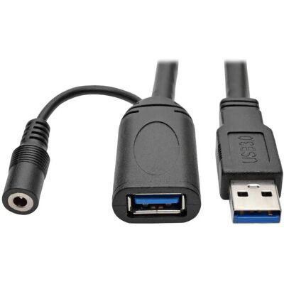 Tripp Lite U330-20M USB Cable - USB 3.2 Gen 1 - 20m - Black Tripp Lite U330-20M USB Cable - USB 3.2 Gen 1 - 20m - Black
