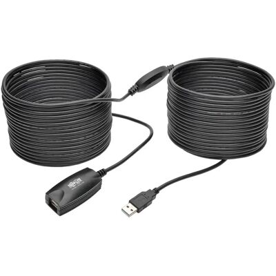 Câble d'extension USB 2.0 15M - Noir - Publicité Câble d'extension USB 2.0 15M - Noir - Publicité
