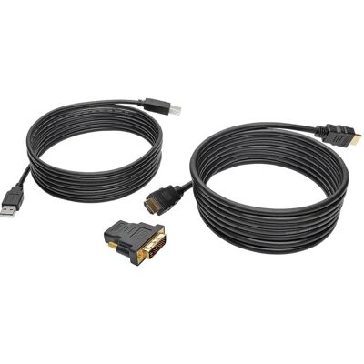 Tripp Lite P782-010-DH KVM Kabel - Schwarz - 3m Tripp Lite P782-010-DH KVM Kabel - Schwarz - 3m