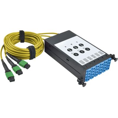 Tripp Lite N482-3M8L12S-B Patch Panel - Ethernet 10/40Gb, LC, MTP, Mehrfarbig Tripp Lite N482-3M8L12S-B Patch Panel - Ethernet 10/40Gb, LC, MTP, Mehrfarbig