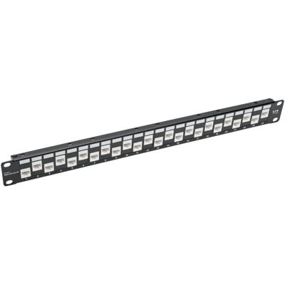 Tripp Lite N254-024-6A-OF Patch Panel - 24 Ports, Schwarz Tripp Lite N254-024-6A-OF Patch Panel - 24 Ports, Schwarz