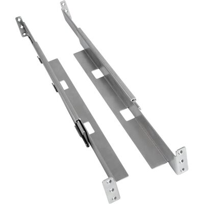 Tripp Lite - 4POSTRAILKITWM - 1U - Silber - Rack Rail Kit Tripp Lite - 4POSTRAILKITWM - 1U - Silber - Rack Rail Kit