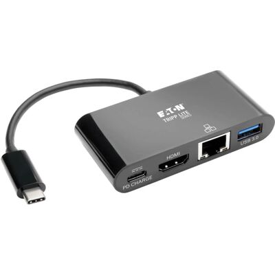 Tripp Lite U444-06N-HGUB-C Laptop Dock - USB 3.2 Gen 2, HDMI, GbE, 60W PD Tripp Lite U444-06N-HGUB-C Laptop Dock - USB 3.2 Gen 2, HDMI, GbE, 60W PD