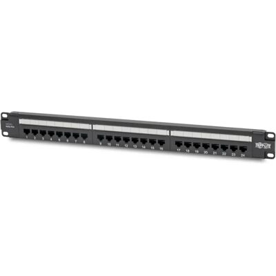 Pannello di patch Tripp Lite N252-P24 - 24 porte, PoE+ - Montaggio in rack Pannello di patch Tripp Lite N252-P24 - 24 porte, PoE+ - Montaggio in rack