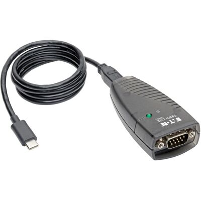 Tripp Lite USA-19HS-C USB-C-auf-Seriell Adapter - GSA Tripp Lite USA-19HS-C USB-C-auf-Seriell Adapter - GSA