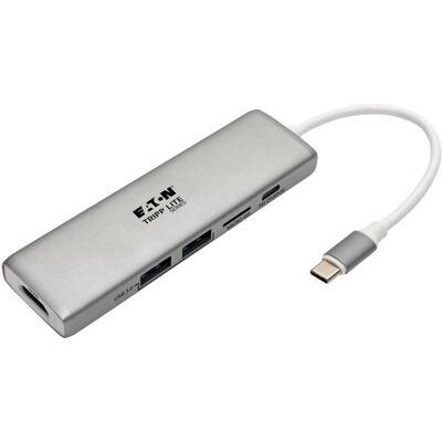 Tripp Lite U442-DOCK10-S Docking Station Laptop USB 3.2 Gen 2 Type-C Argento Tripp Lite U442-DOCK10-S Docking Station Laptop USB 3.2 Gen 2 Type-C Argento