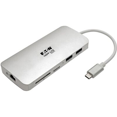 Station d'accueil Tripp Lite U442-DOCK11-S Argent USB 3.2 Gen 2 (3.1 Gen 2) Type-C Station d'accueil Tripp Lite U442-DOCK11-S Argent USB 3.2 Gen 2 (3.1 Gen 2) Type-C
