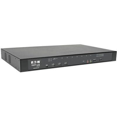 Tripp Lite B064-008-01-IPG Rackmontage KVM Switch - Schwarz Tripp Lite B064-008-01-IPG Rackmontage KVM Switch - Schwarz