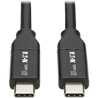 Câble USB Tripp Lite U040-C2M-C-5A - Noir - USB 2.0, 5A, Thunderbolt 3 - Publicité Câble USB Tripp Lite U040-C2M-C-5A - Noir - USB 2.0, 5A, Thunderbolt 3 - Publicité