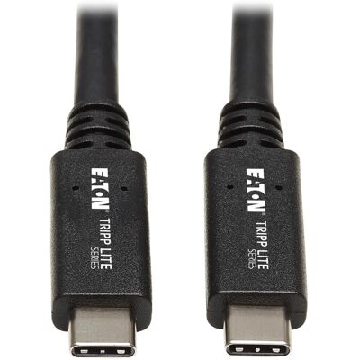 Câble USB-C Tripp Lite U420-20N-G2-5A - 0,5m - Noir - USB 3.2 Gen 2 - Publicité Câble USB-C Tripp Lite U420-20N-G2-5A - 0,5m - Noir - USB 3.2 Gen 2 - Publicité