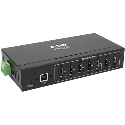 Tripp Lite U223-007-IND-1 Industrieller USB-Hub - Schwarz Tripp Lite U223-007-IND-1 Industrieller USB-Hub - Schwarz