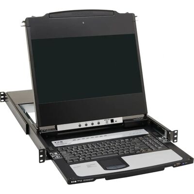 Tripp Lite B030-DP08-17DIP - Rackmontierter KVM-Umschalter mit DisplayPort-Fernbedienung Tripp Lite B030-DP08-17DIP - Rackmontierter KVM-Umschalter mit DisplayPort-Fernbedienung
