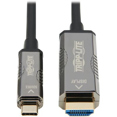 Tripp Lite U444F3-15M-H4K6 Video Kabeladapter USB Typ-C Tripp Lite U444F3-15M-H4K6 Video Kabeladapter USB Typ-C