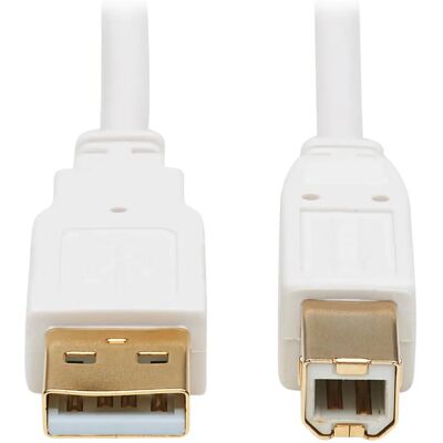 Tripp Lite U022AB-006-WH USB Kabel - USB A auf USB B - 1,83 m Tripp Lite U022AB-006-WH USB Kabel - USB A auf USB B - 1,83 m