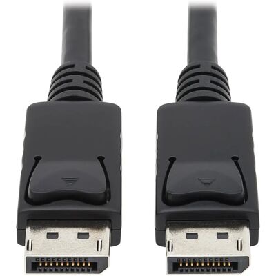 Tripp Lite P580AB-006 DisplayPort-Kabel - 4K UHD - Schwarz Tripp Lite P580AB-006 DisplayPort-Kabel - 4K UHD - Schwarz