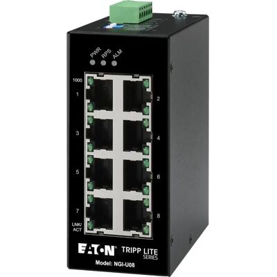 Tripp Lite NGI-U08 Netzwerk-Switch - 8 Ports Gigabit Ethernet - Schwarz Tripp Lite NGI-U08 Netzwerk-Switch - 8 Ports Gigabit Ethernet - Schwarz