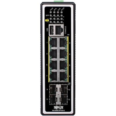 Tripp Lite NGI-M08C4POE8-2 - 8-Port Managed Gigabit Ethernet Switch Tripp Lite NGI-M08C4POE8-2 - 8-Port Managed Gigabit Ethernet Switch