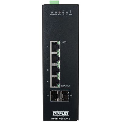 Tripp Lite NGI-S04C2 Unmanaged Gigabit Ethernet Switch - 4 Ports Tripp Lite NGI-S04C2 Unmanaged Gigabit Ethernet Switch - 4 Ports