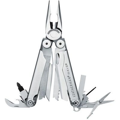 Leatherman Wave Plus Monitoimityökalu - 18 Työkalua, Täysikokoinen, Hopea Leatherman Wave Plus Monitoimityökalu - 18 Työkalua, Täysikokoinen, Hopea
