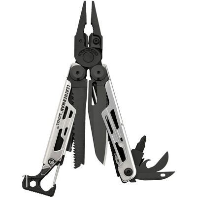 Leatherman Signal Multi-herramienta - Negro y Plata - 19 Herramientas Leatherman Signal Multi-herramienta - Negro y Plata - 19 Herramientas