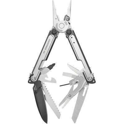 Leatherman ARC Multi-Herramienta - Acero inoxidable, 20 herramientas, Gris/Negro Leatherman ARC Multi-Herramienta - Acero inoxidable, 20 herramientas, Gris/Negro