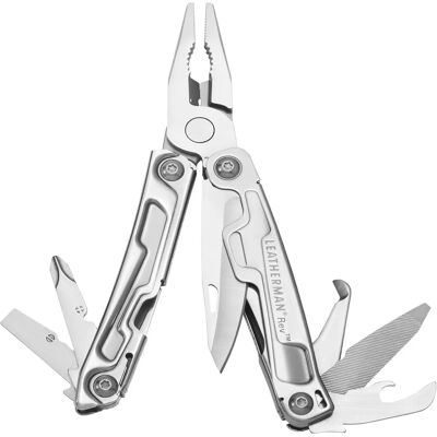 Leatherman Rev Ferramenta Multifuncional Compacta - Prata Leatherman Rev Ferramenta Multifuncional Compacta - Prata