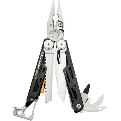 Leatherman Signal Multitool - 19 Nástrojů - Černá, Stříbrná Leatherman Signal Multitool - 19 Nástrojů - Černá, Stříbrná