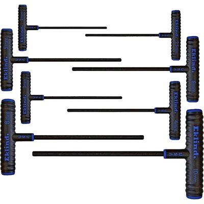 EKLIND 8-teiliges Innensechskant-Schlüssel-Set - Power T Griff 2-10 mm EKLIND 8-teiliges Innensechskant-Schlüssel-Set - Power T Griff 2-10 mm