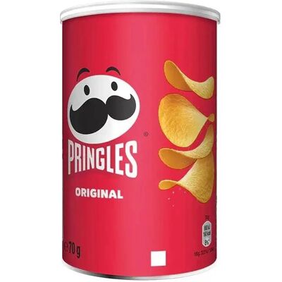 Pringles - Original/Sour Cream - 70 g - 12 pack - Snack Pringles - Original/Sour Cream - 70 g - 12 pack - Snack