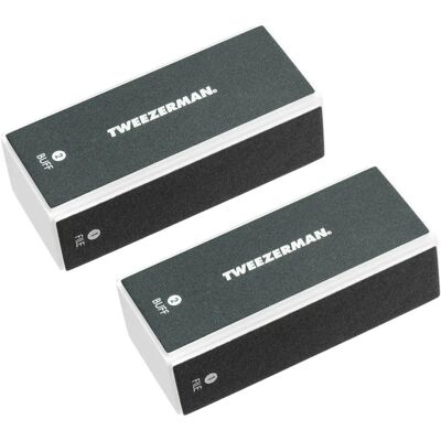 Tweezerman Schwarzer Nagelpolierer - Nagelpuffer für Feilen, Polieren & Formen Tweezerman Schwarzer Nagelpolierer - Nagelpuffer für Feilen, Polieren & Formen