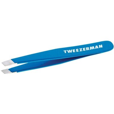 Tweezerman Mini Slant Tweezer Bahama Blue Tweezerman Mini Slant Tweezer Bahama Blue