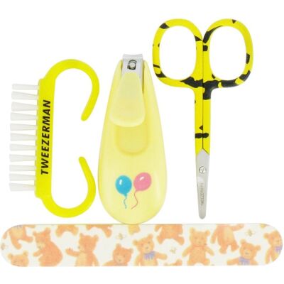 Tweezerman Baby Maniküre-Set - Nagelknipser, Schere, Feile & Bürste Tweezerman Baby Maniküre-Set - Nagelknipser, Schere, Feile & Bürste