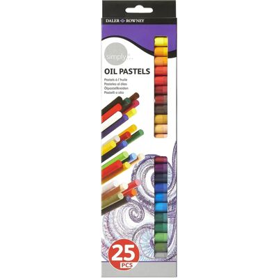 Pastels à l'huile Daler-Rowney - 25 Couleurs Pastels à l'huile Daler-Rowney - 25 Couleurs