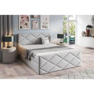 Fun Moebel - KOSMOS - Creme - 160x200cm - Boxspringbett Fun Moebel - KOSMOS - Creme - 160x200cm - Boxspringbett
