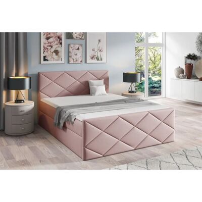 Fun Moebel - KOSMOS - 180x200cm - Inari Rose - Boxspring bed Fun Moebel - KOSMOS - 180x200cm - Inari Rose - Boxspring bed