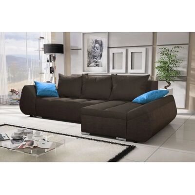 Fun Moebel - KLEO - dunkelbraun - Schlafsofa mit Bettfunktion Fun Moebel - KLEO - dunkelbraun - Schlafsofa mit Bettfunktion