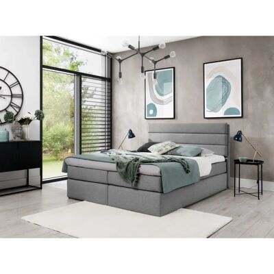 Fun-Möbel - DAVINO DELUX - Grau - 200x200cm - Bed Fun-Möbel - DAVINO DELUX - Grau - 200x200cm - Bed