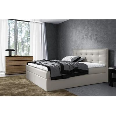 Fun Möbel - VIDE - 180x200 cm - Kunstleder Madryt - Boxspringbett Fun Möbel - VIDE - 180x200 cm - Kunstleder Madryt - Boxspringbett