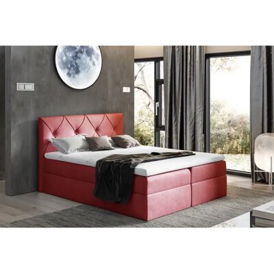 Fun Moebel - LEWIS - 180x200cm - Fancy Stoff - Boxspringbett Fun Moebel - LEWIS - 180x200cm - Fancy Stoff - Boxspringbett
