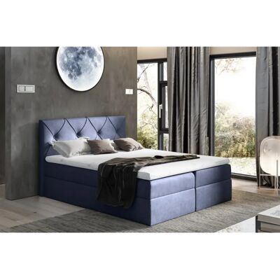 Fun Moebel LEWIS - 140x200 cm - 2 Bettkästen - Boxspringbett Fun Moebel LEWIS - 140x200 cm - 2 Bettkästen - Boxspringbett