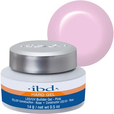 IBD Hard Builder Gel Pink - Gel pour Ongles - Durée longue, Sans Topcoat - Publicité IBD Hard Builder Gel Pink - Gel pour Ongles - Durée longue, Sans Topcoat - Publicité
