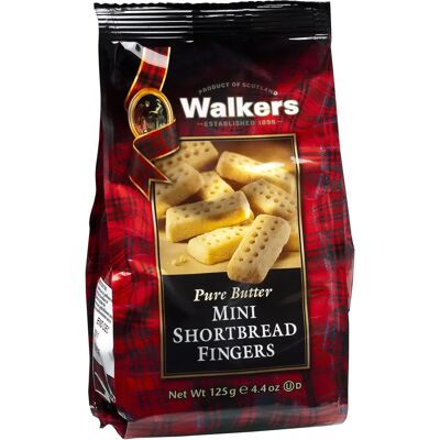 Walkers Shortbread Mini Finger - Biscuits - Publicité Walkers Shortbread Mini Finger - Biscuits - Publicité