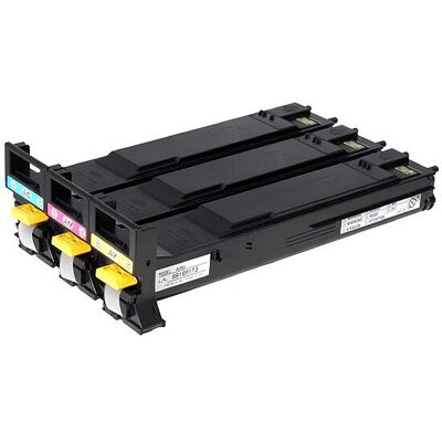 Toner Konica Minolta A0DKJ52 Ciano Magenta Giallo - Cartuccia Toner Konica Minolta A0DKJ52 Ciano Magenta Giallo - Cartuccia