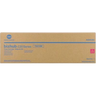 Konica Minolta A0DK353 Magenta Toner - Original für Bizhub C20 Konica Minolta A0DK353 Magenta Toner - Original für Bizhub C20