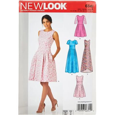 Patron de couture New Look 6341 - Nouvelle apparence de couture - Publicité Patron de couture New Look 6341 - Nouvelle apparence de couture - Publicité