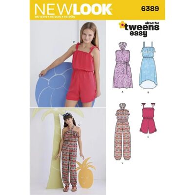 Patron de couture New Look 6389 - Patron de couture - Publicité Patron de couture New Look 6389 - Patron de couture - Publicité